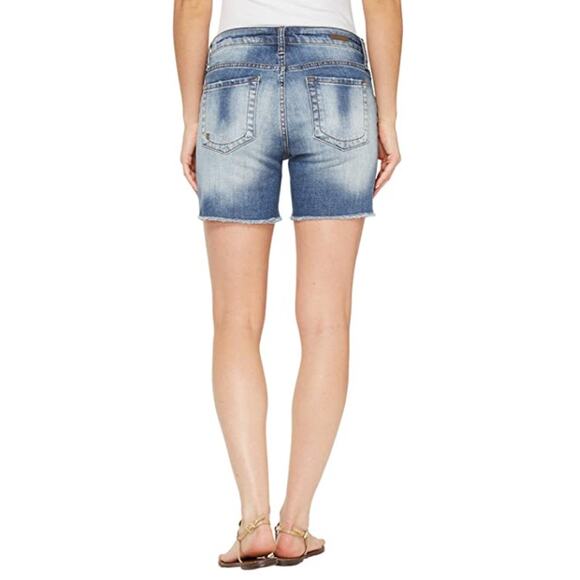 KUT from the Kloth Distressed Cutoff Shorts - Picture 6 of 8